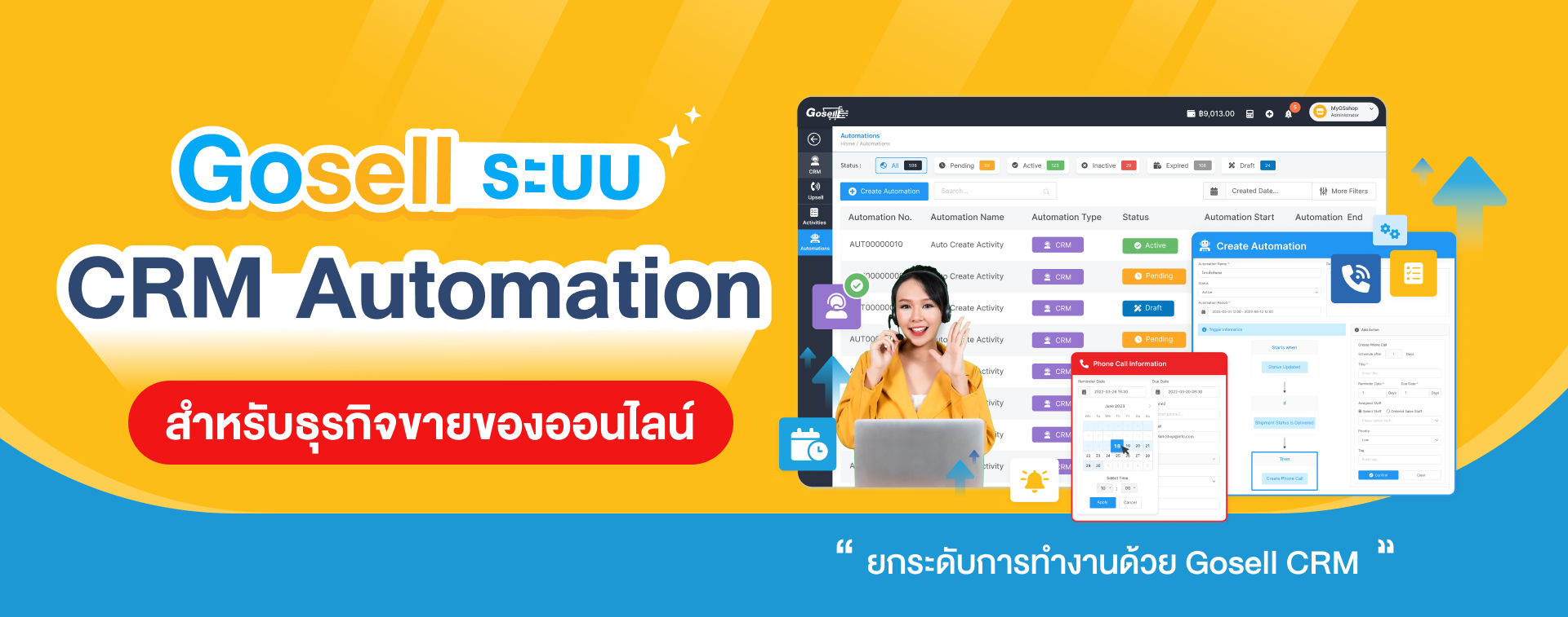 ระบบCRM Automation ระบบCRM Automation